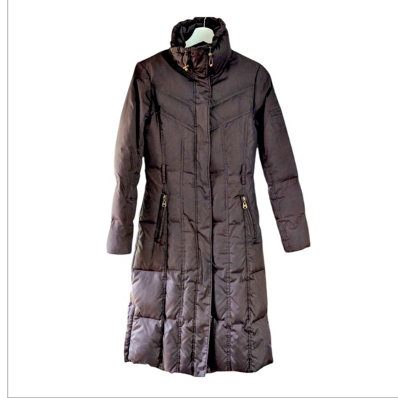 ANDREW MARC QUILTED DOWN MIDI PUFFER PARKA COAT EXCELLENT CONDITION VERY WARM - Picture 9 of 9